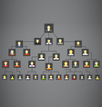 Abstract family tree vector image