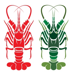 Lobster vector image
