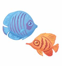 Tropical fish vector image