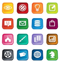 Advertising symbols vector image
