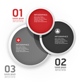 Modern Design Circle template vector image