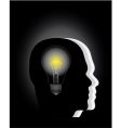 Light bulb vector image