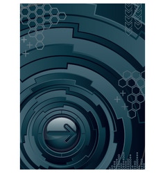 Abstract futuristic background vector image