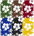 Seamless flower summer vector image