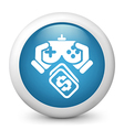 Video Game Purchase Icon vector image