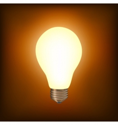 Light bulb vector image