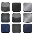 Textured apps vector image
