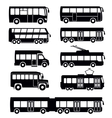 Bus icon vector image