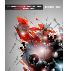 Disco Poster vector image