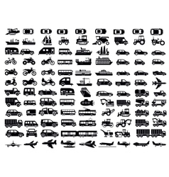 Transportation icon vector image