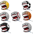 Screaming sports vector image