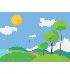 Summertime Summertime vector image