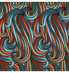 Abstract curves pattern vector image