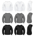 Hooded sweatshirt vector image