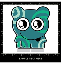 Monster vector image