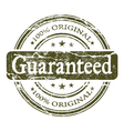 Grunge stamp with small stars vector image