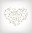 Floral ornament vector image