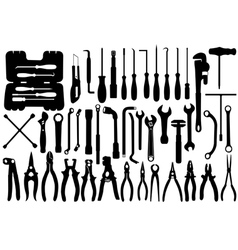 Hand tools vector image