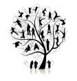 Family tree vector image