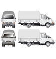 Delivery cargo truck vector image