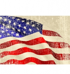 Usa flag theme vector image