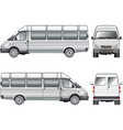 Passenger bus vector image