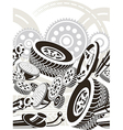 Car parts seamless pattern vector image