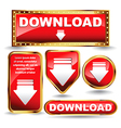 Download buttons Download buttons vector image