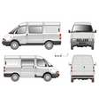 Delivery small truck vector image