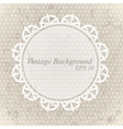 Lace background vector image
