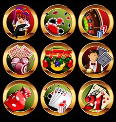 Gambling vector image