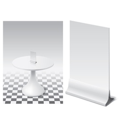Table vector image