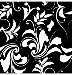 Floral background vector image