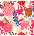 Floral background vector image