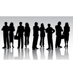 Business people vector image
