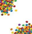 Chocolate candy background vector image