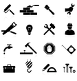 Icons construction and repair vector image