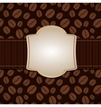 Coffee house menu template vector image