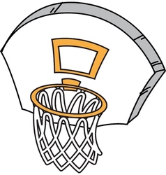 Basketball Hoop vector image