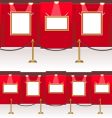 Gallery room vector image