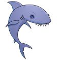 Sharky vector image