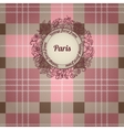Vintage Paris background vector image