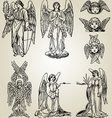 Angels vector image