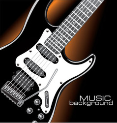Music background vector image