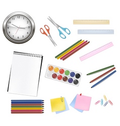 Back to school vector image