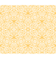 Seamless yellow pattern on white background vector image
