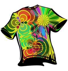 T-shirt vector image