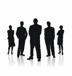 Business people team vector image