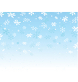 Snowflake background vector image