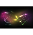 Abstract wavy background vector image
